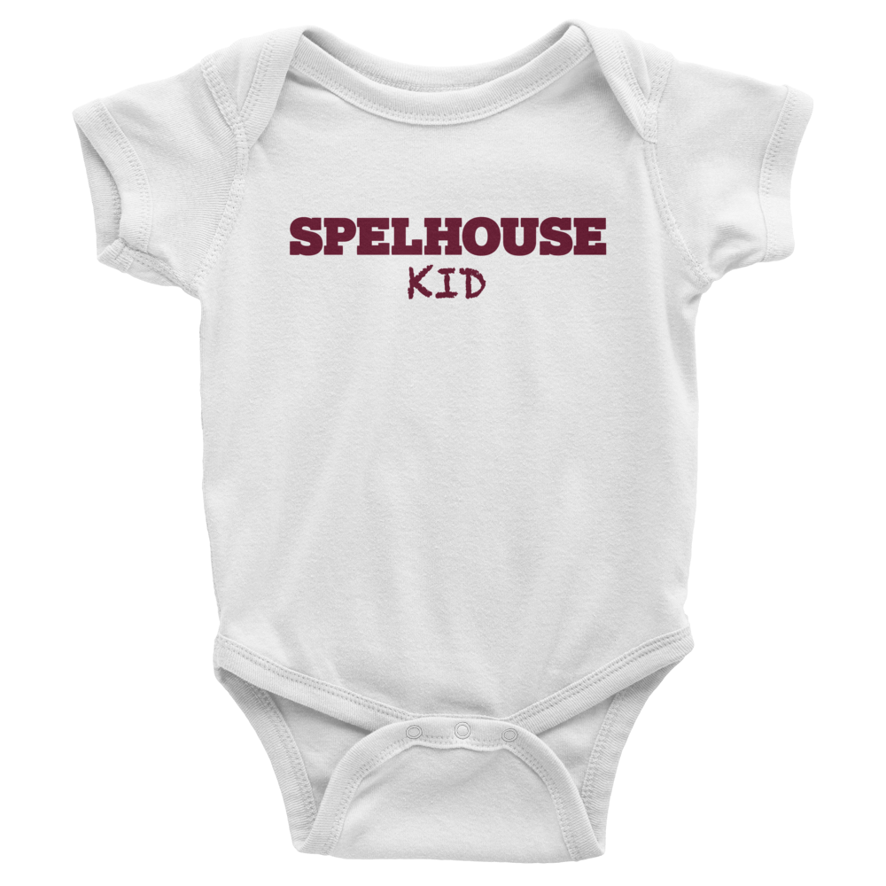 Spelhouse Kid in Maroon and White